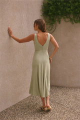 Soft Silhouette Maxi Dress Sage