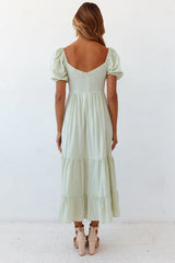 Summer Road-trip Maxi Dress Sage