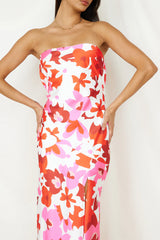 Make You Smile Maxi Dress Pink