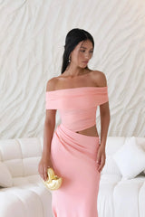 Coastal Reverie Maxi Dress Pink