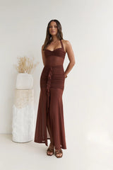 Tallula Maxi Dress Espresso