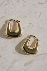 18K Gold Plated The Classics Earrings Gold