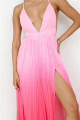 HELLO MOLLY Love Letter To You Maxi Dress Pink