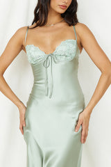 Destination Wedding Midi Dress Khaki