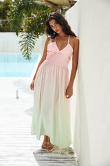 Energetic Lover Maxi Dress Green