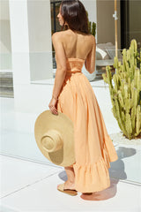 Love In The Summer Maxi Dress Orange
