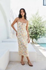 Sunset Promises Midi Dress Orange