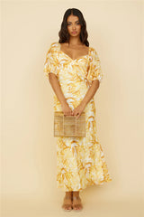 Spontaneous Maxi Dress Yellow