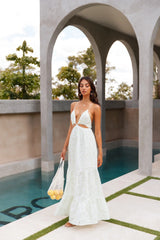 HELLO MOLLY Trust My Words Maxi Dress Green