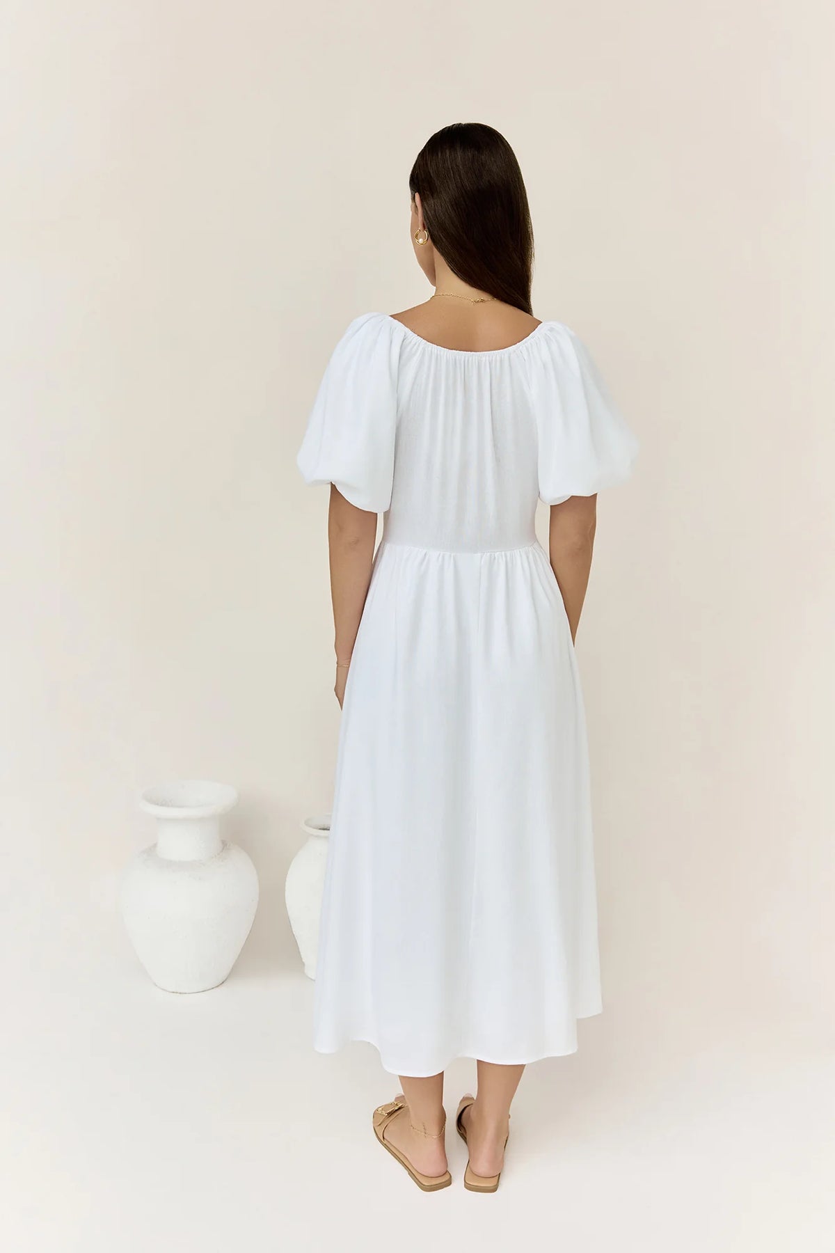 Sunlight Maxi Dress White