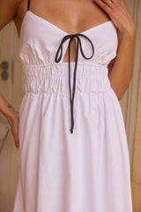 Fleeting Moments Maxi Dress White