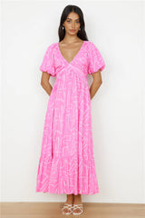 Daydreamer Maxi Dress in Pink