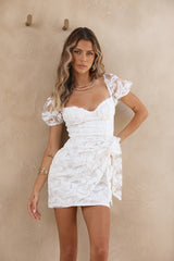Feeling Calm Dress White