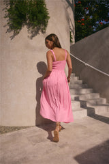Sunday Brunch Maxi Dress Pink