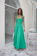 One Way Ticket Maxi Dress Green