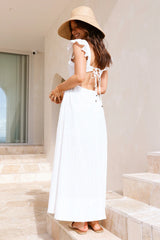 Salty Air Maxi Dress White