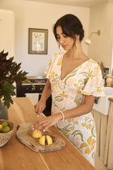 Lights On Midi Dress Multi