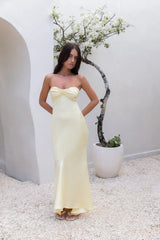 Dream Destinations Maxi Dress Yellow