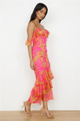 Party On Maxi Dress Pink