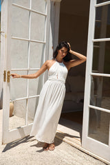 Feeling Spicy Maxi Dress White
