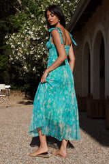 Lovers Dance Midi Dress Green