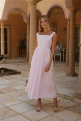 Blossom Blooming Maxi Dress Pink