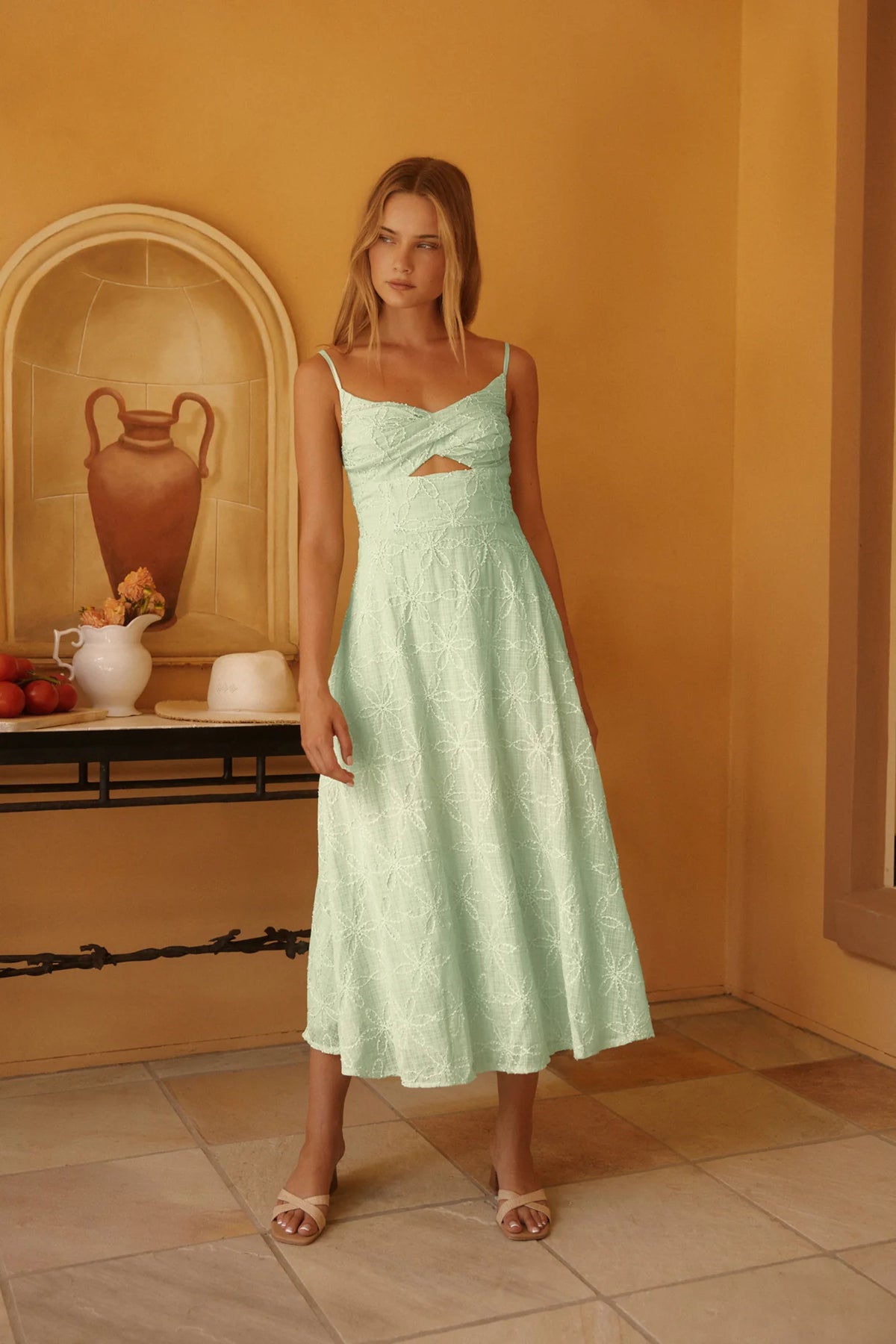 Fiora Maxi Dress Green