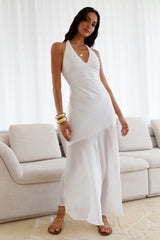 Ivory Dream Maxi Dress White
