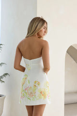 Sunshine Kiss Mini Dress White