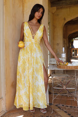 Super Solar Maxi Dress Yellow