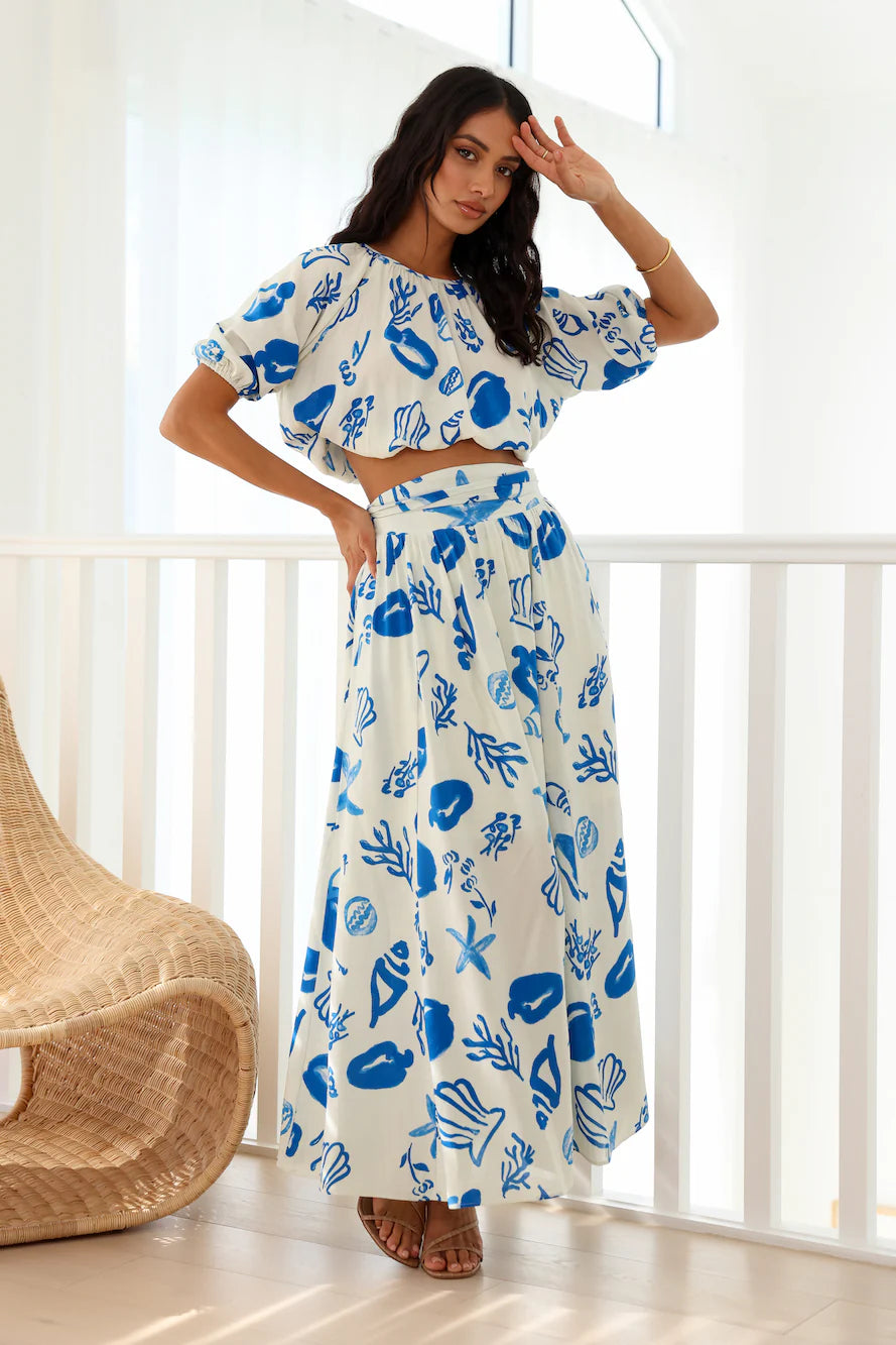 Oceanic Paradise Set Blue