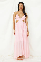 Sahara Journey Maxi Dress Blush