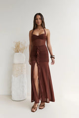 Tallula Maxi Dress Espresso