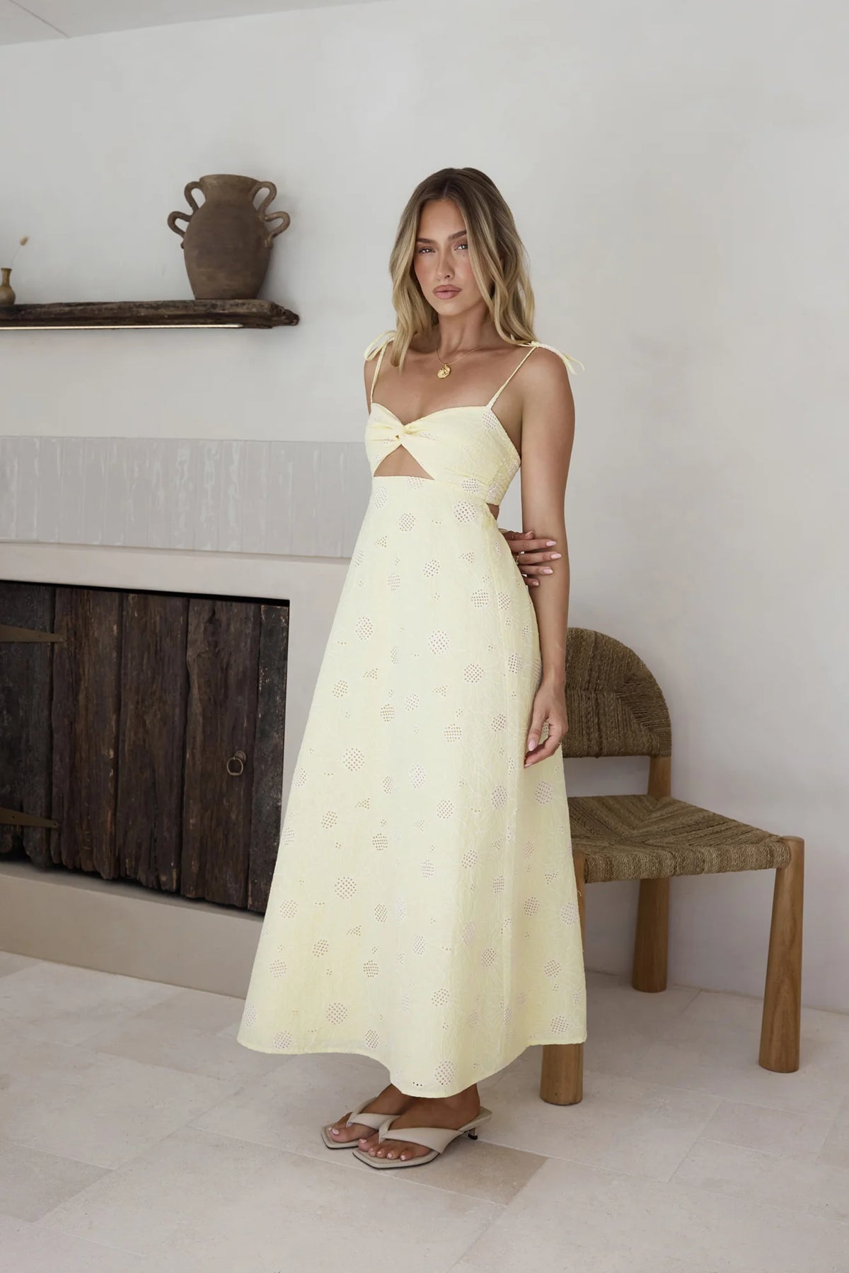 Sunflower Dreams Maxi Dress Yellow
