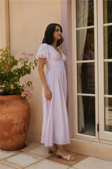 Busy Bee Maxi Dress Lilac