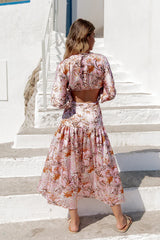 Come And Go Maxi Dress Pink