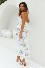 Lavender Love Mesh Maxi Dress Purple
