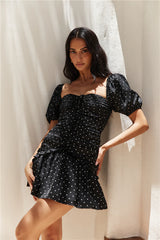 Expression Of Love Mini Dress Black