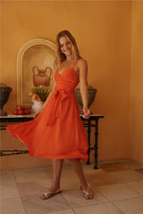 Lu & Lux Maxi Dress Red