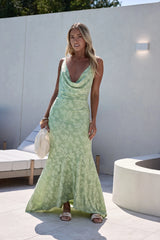 Tales From The Riviera Maxi Dress Sage
