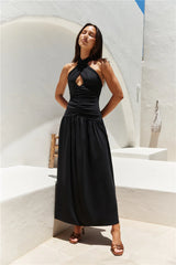 Mocha Moments Maxi Dress Black