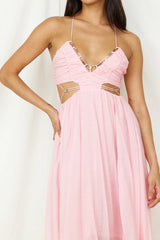 Sahara Journey Maxi Dress Blush