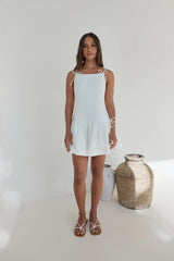 Sweeter Days Mini Dress White