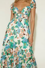 Afternoon Glow Maxi Dress Floral