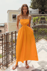 HELLO MOLLY Should We Go Maxi Dress Mango