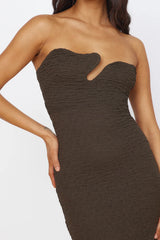 Timeless Treasures Maxi Dress Brown