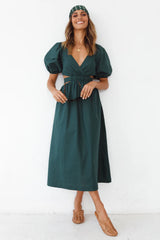No Matter Maxi Dress Forest Green