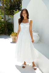 Wandering Soul Maxi Dress White