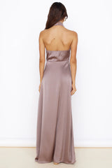 Summer Delight Maxi Dress Brown