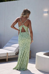 Tales From The Riviera Maxi Dress Sage